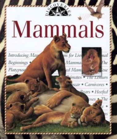 Discoveries: Mammals by Dr George McKay