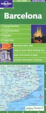Lonely Planet City Map Barcelona