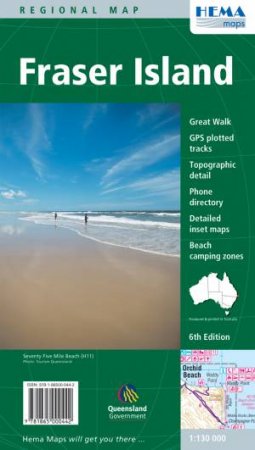 Fraser Island Map 6 Ed. by Various