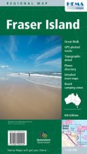 Fraser Island Map 6 Ed
