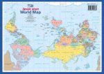 Upside Down World A4 Map