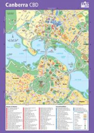 Canberra A4 Map by Various