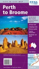 Hema City to City Map Perth To Broome 3rd Ed