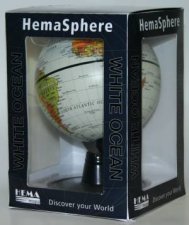 HemaSphere White Ocean Globe
