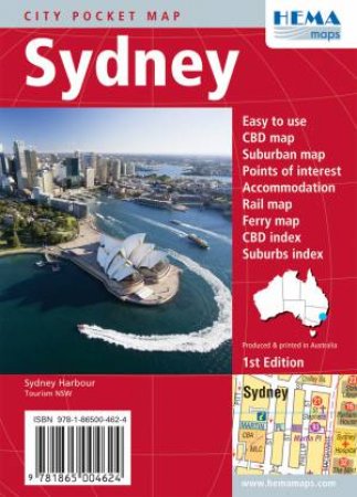 Sydney Pocket Map 1 Ed. by Various