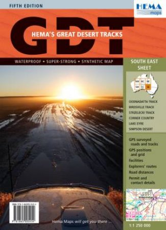 Great Desert Tracks SE Sheet Map 5 Ed. by Various