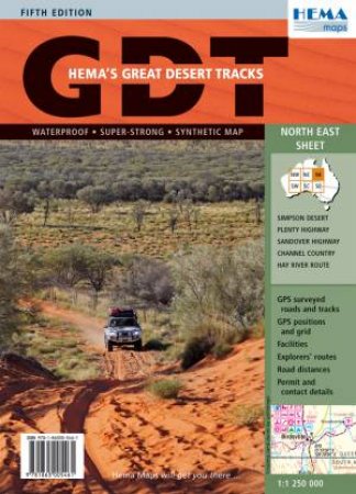 Great Desert Tracks NE Sheet Map 5 Ed. by Various