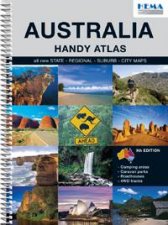 Australia Handy Atlas Spiral 9 Edition