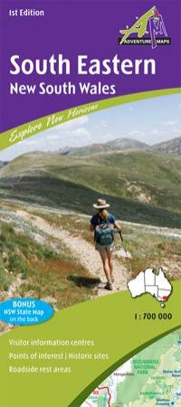 South Coast NSW Adventure Map by Various