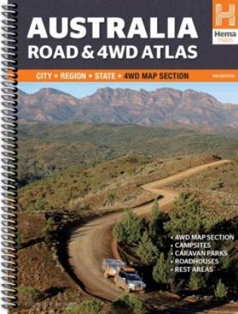 Hema 4WD: Australia Road & 4WD Atlas, 11th Ed. by Various