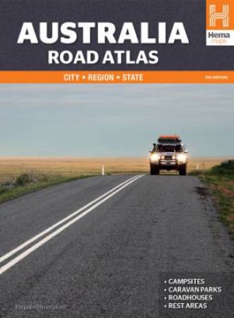Australia Road Atlas, 11th Ed. by Hema Maps - 9781865009810