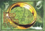 The Fellowship Of The Ring Gift Card Box