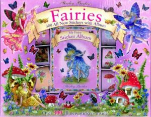Shirley Barber's: Fairies Sticker Box And Album by Unknown