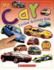 My Car Sticker Activity Book