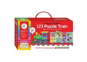 Building Blocks Puzzle Train: 123