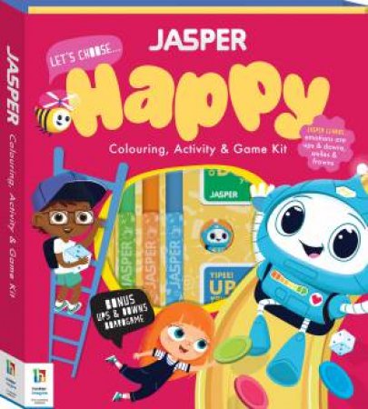 Jasper Let's Choose Happy: Colouring, Activity & Game Kit