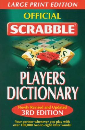 Official Scrabble Players Dictionary - Large Print by Various