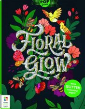 Pop Sparkle Floral Dreams Colouring Book