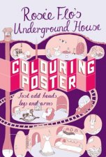 Rosie Flos Underground House Colouring  Poster