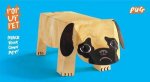 Pop Up Pet Pug