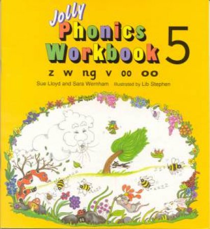 Jolly Phonics Workbook 5 by Sue Lloyd & Sara Wernham