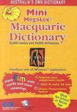 Mini MegaLex Macquarie Dictionary CDROM