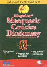 MegaLex Macquarie Concise Dictionary CDROM