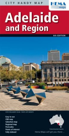 Adelaide & Region Handy Map 6 Ed. by Various