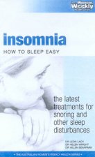 Insomnia How To Sleep Easy AWW
