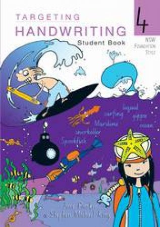 NSW Targeting Handwriting Student Book 4 by Jane Pinsker & Stephen Michael King