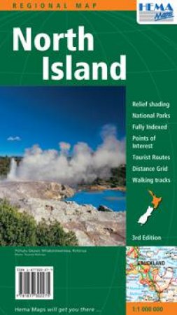 North Island New Zealand by Various