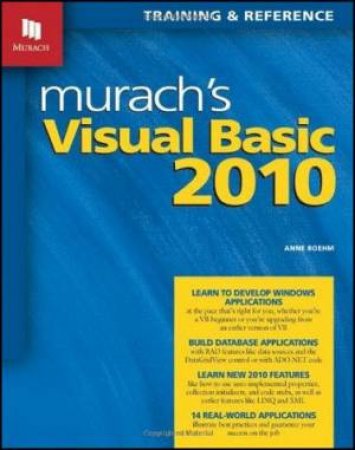 Murach's Visual Basic 2010 by Anne Boehm