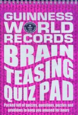 Guinness World Records Brain Teasing Quiz Pad
