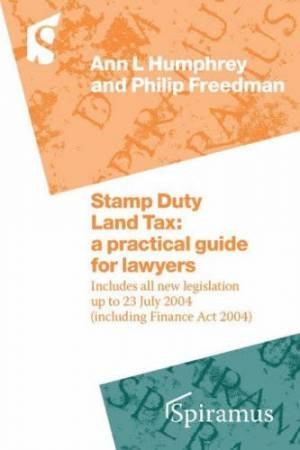 Stamp Duty Land Tax by Ann Humphrey