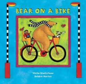 Bear on a Bike by BLACKSTONE STELLA