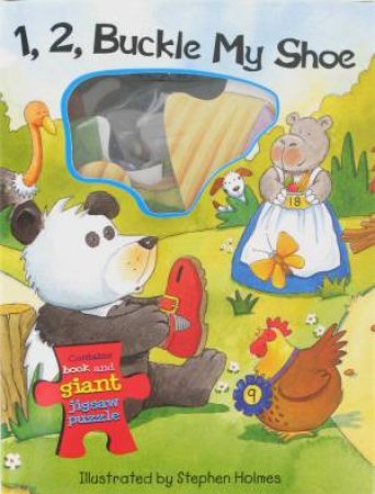 1, 2 Buckle My Shoe - Book & Puzzle by Various