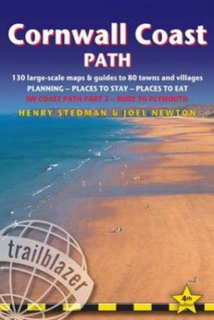Trailblazer Guide: Cornwall Coast Path by Henry Stedman