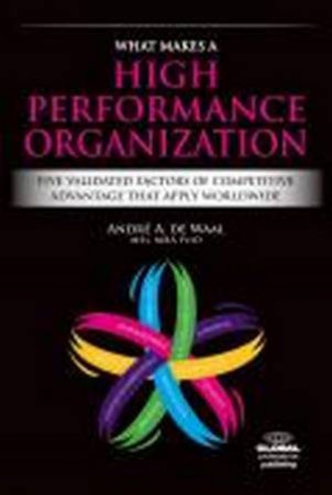 What Makes a High Performance Organization by Andre A. de Waal