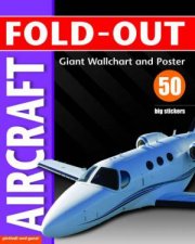 FoldOut Poster Sticker Book Aircraft