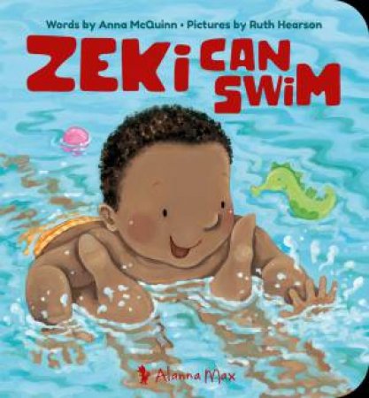 Zeki Can Swim by Anna McQuinn & Ruth Hearson