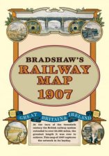 Bradshaws Railway Folded Map 1907