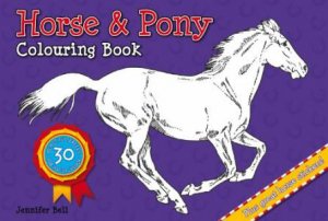 Horse and Pony Colouring Book by AWARD
