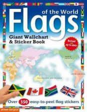Flags Of The World Giant Wallchart  Sticker Book