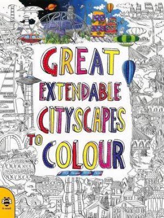 Great Extendable Cityscapes To Colour by Sam Hutchinson & Stu McLellan
