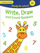 Ready For School Write Draw And Count Numbers