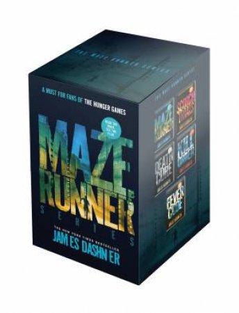 Maze Runner 5 Book Boxed Set by James Dashner