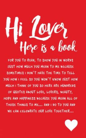 Hi Lover by Des MacHale