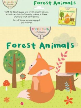 Crinkle Cloth Book: Forest Animals