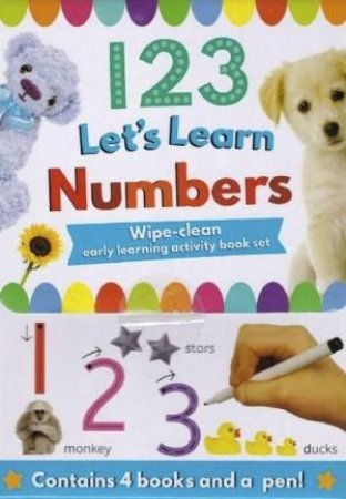 Wipe Clean: 123 Let's Learn Numbers by Various