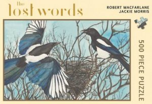 Lost Words Jigsaw Puzzle: Magpie by Robert Macfarlane